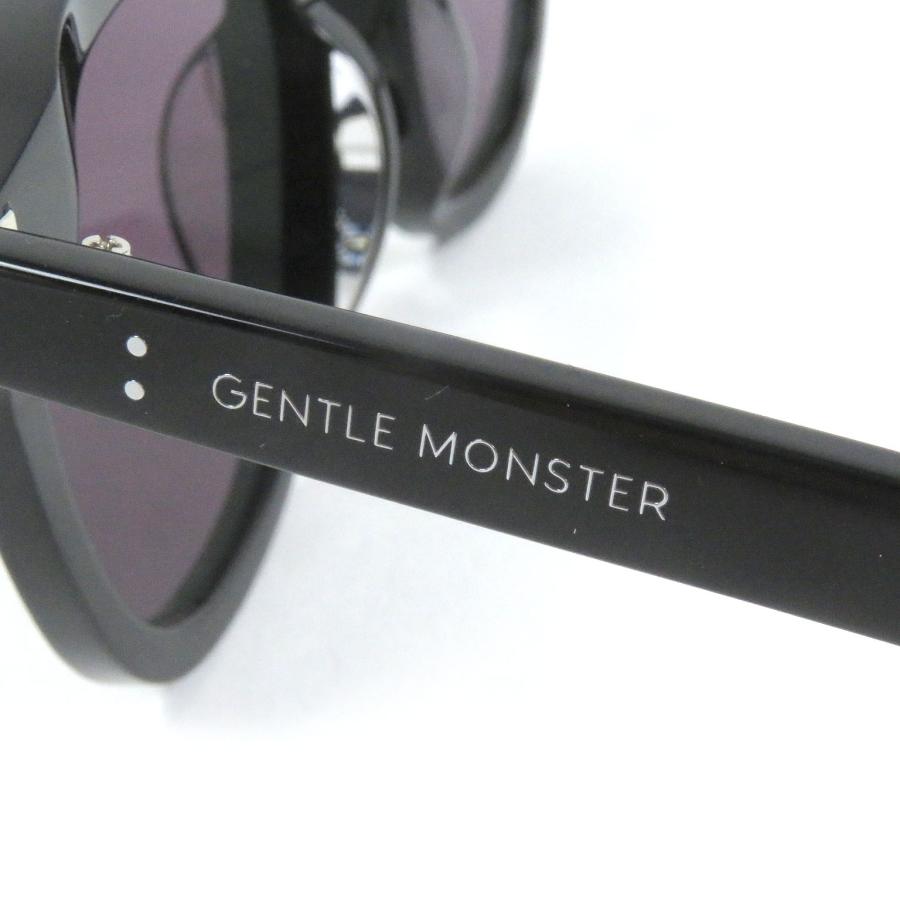 【美品】ジェントルモンスター FLATBA Her サングラス ブラック Gentle Monster Her 01 スモール スクエアフレーム サングラス
