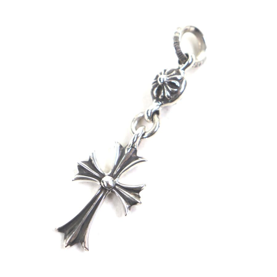 極美品▽CHROME HEARTS クロムハーツ 1ボールタイニーCHクロス 925