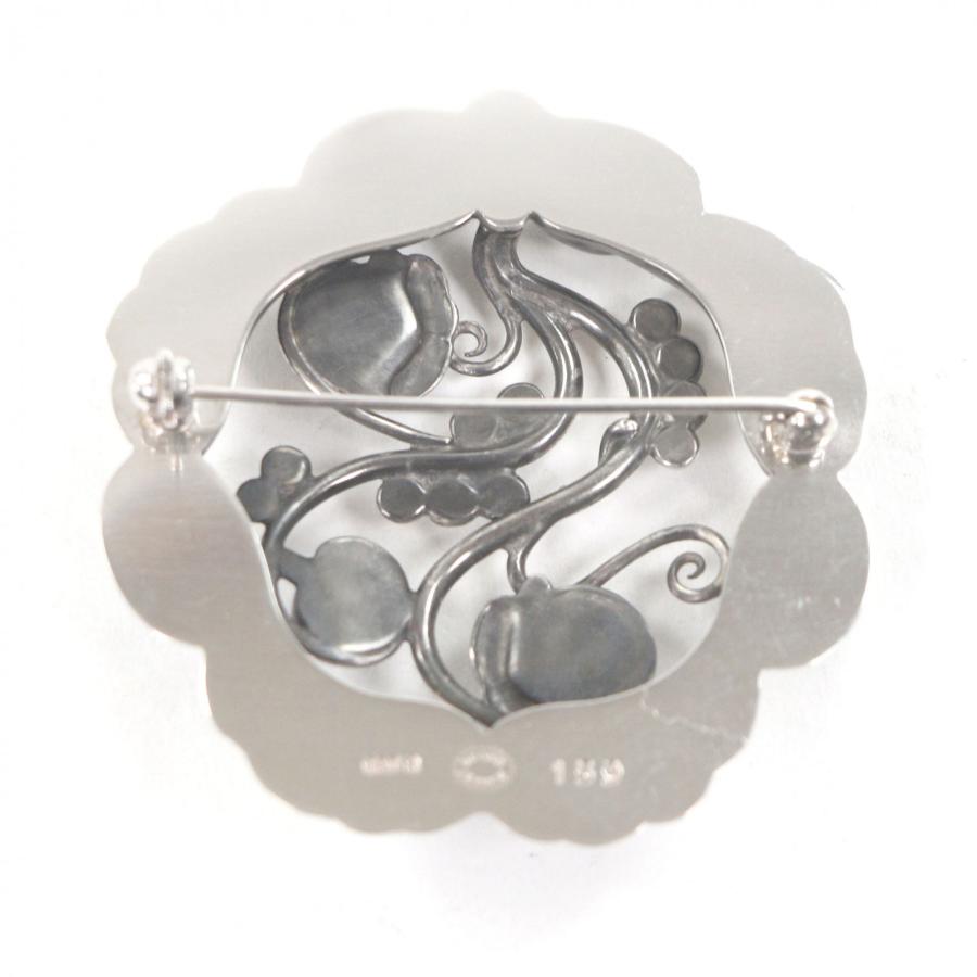 極美品□Georg Jensen ジョージジェンセン SV925 ムーンストーン 159