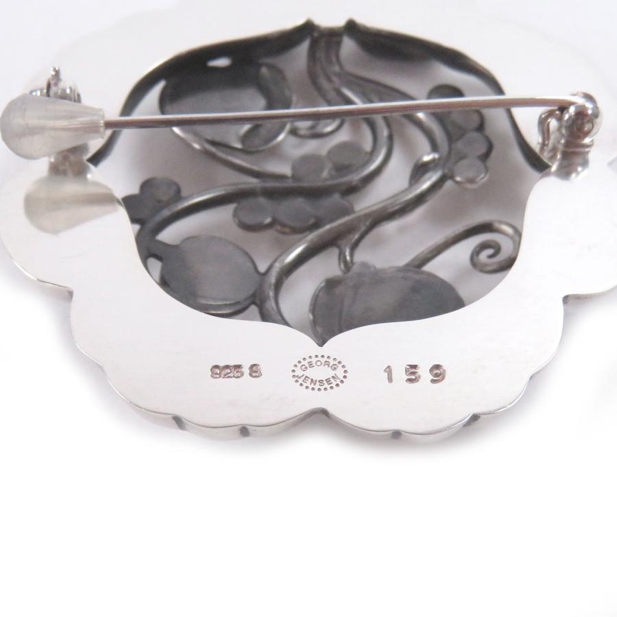 極美品□Georg Jensen ジョージジェンセン SV925 ムーンストーン 159