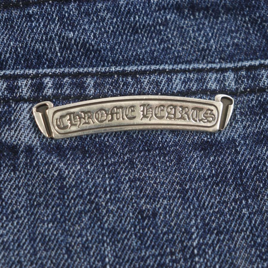 美品▽CHROME HEARTS クロムハーツ CHクロスボタン ホースシュー