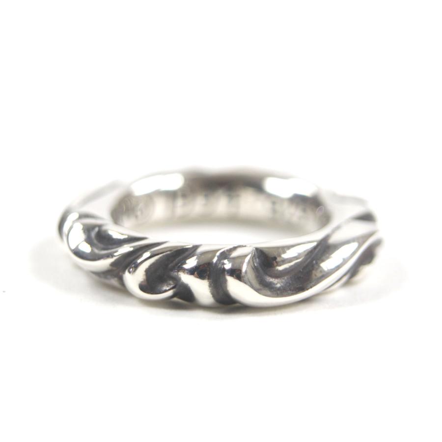 極美品▽CHROME HEARTS クロムハーツ SCRL BAND スクロールバンド