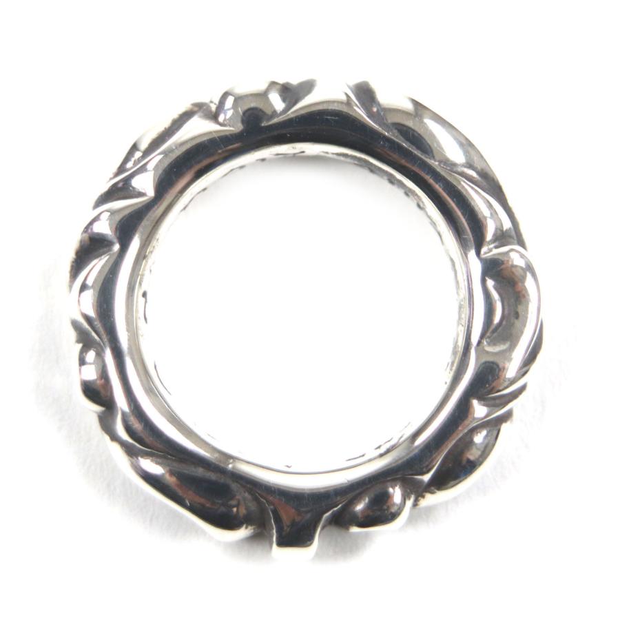 極美品▽CHROME HEARTS クロムハーツ SCRL BAND スクロールバンド