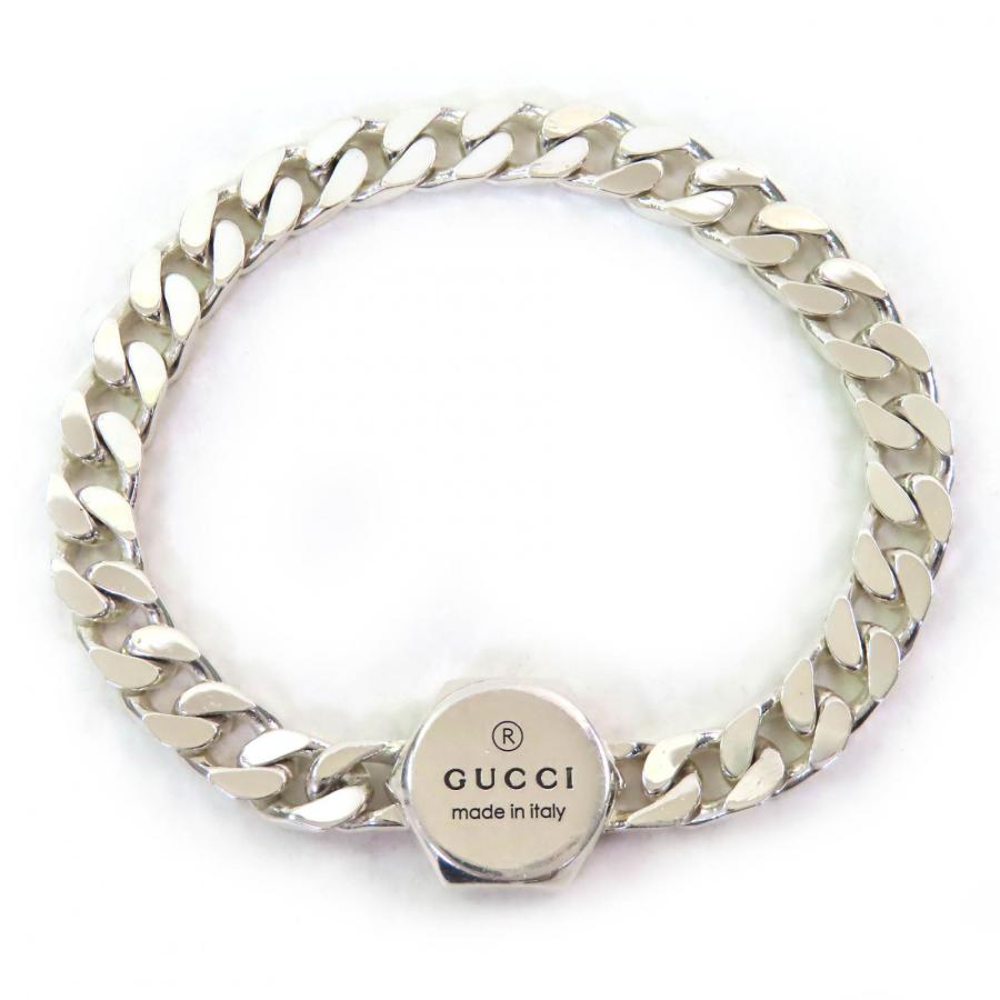 GUCCI（グッチ） 美品△GUCCI 779173 トレードマーク ブレスレット 