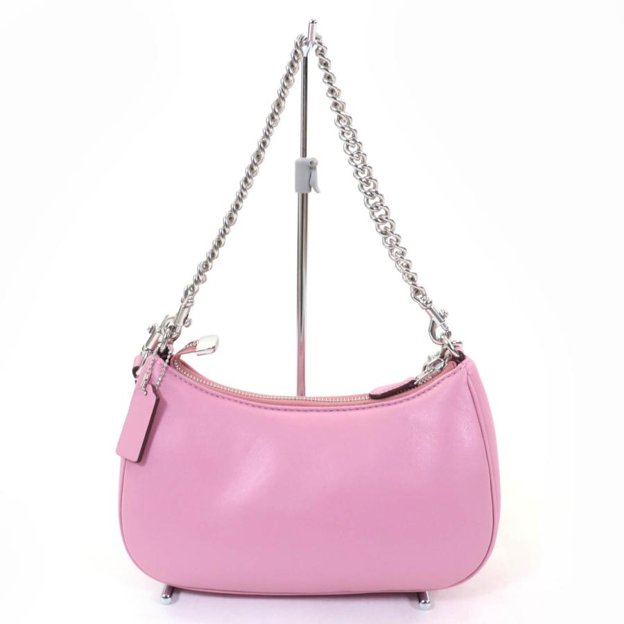 極美品☆COACH コーチ CJ608 シグネチャー キルティング テリ レザー 2WAY ハンドバッグ ショルダーバッグ ピンク レディース COACH（コーチ） 極美品☆COACH CJ608 シグネチャー キルティング テリ
