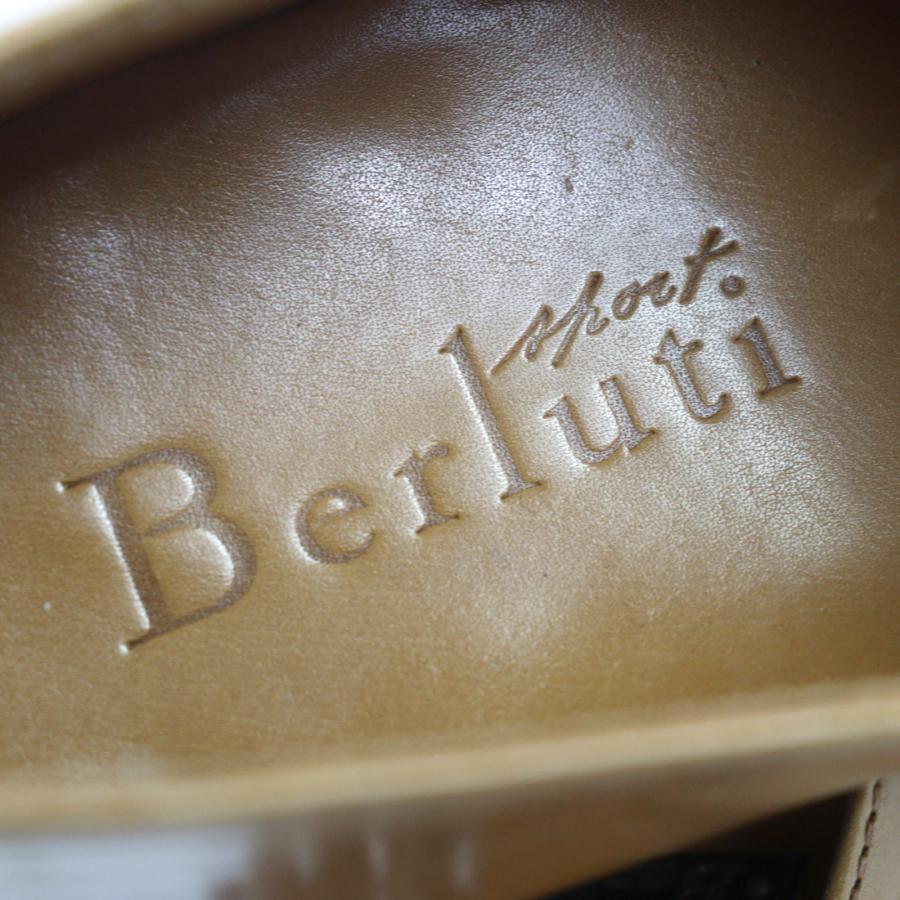 美品○Berluti ベルルッティ ウルティマ レザー オルガ期 パティーヌ
