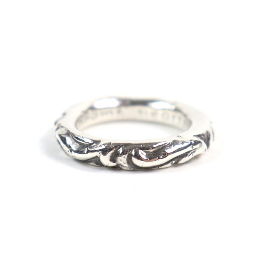 美品○CHROME HEARTS クロムハーツ SCRL BAND スクロールバンドリング