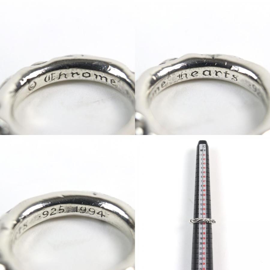 美品○CHROME HEARTS クロムハーツ SCRL BAND スクロールバンドリング