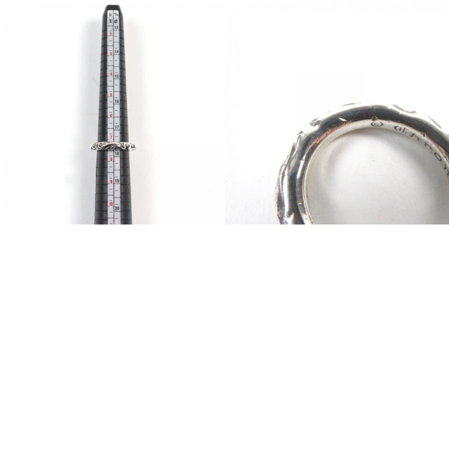 美品○CHROME HEARTS クロムハーツ SCRL BAND スクロールバンドリング