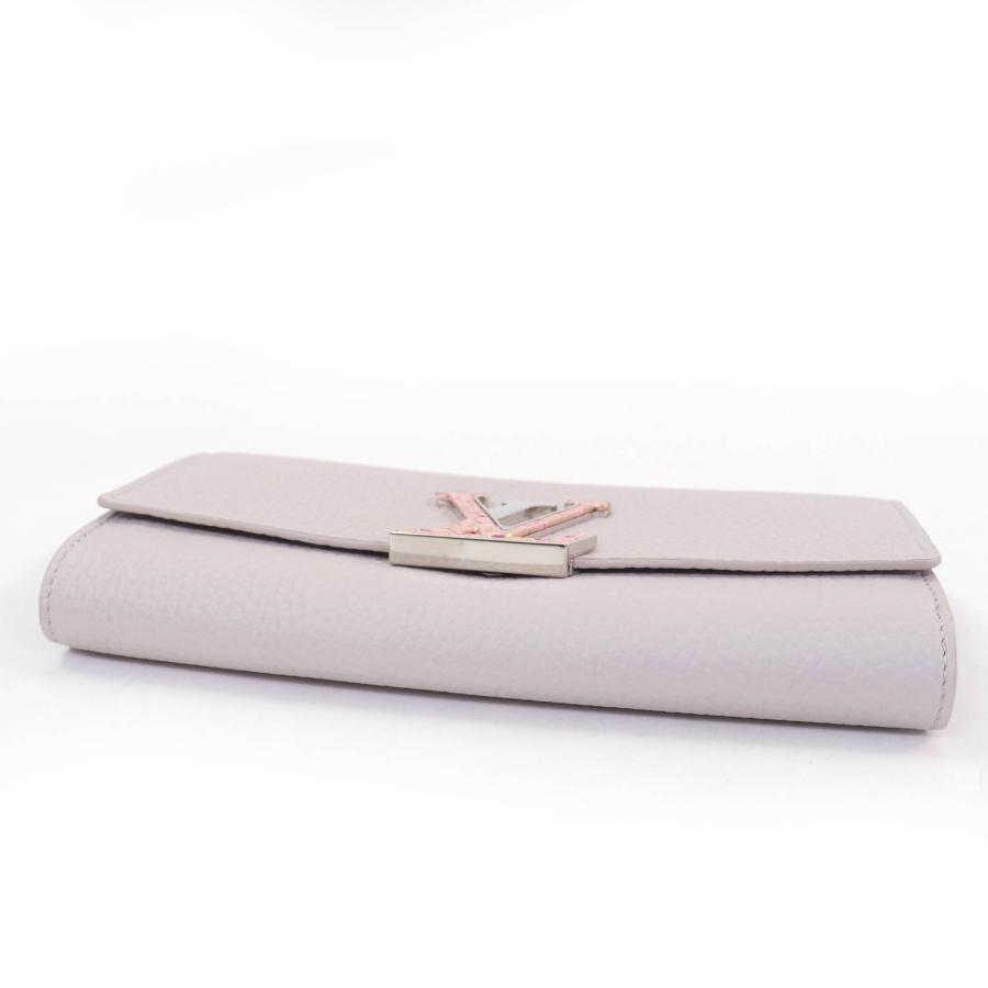 未使用品☆ルイヴィトン N87625 ポルトフォイユ･カプシーヌ ブルームグレー LVイニシャル パイソンレザートリミング レザーウォレット LOUIS VUITTON（ルイ・ヴィトン） 未使用品☆ルイヴィトン N87625