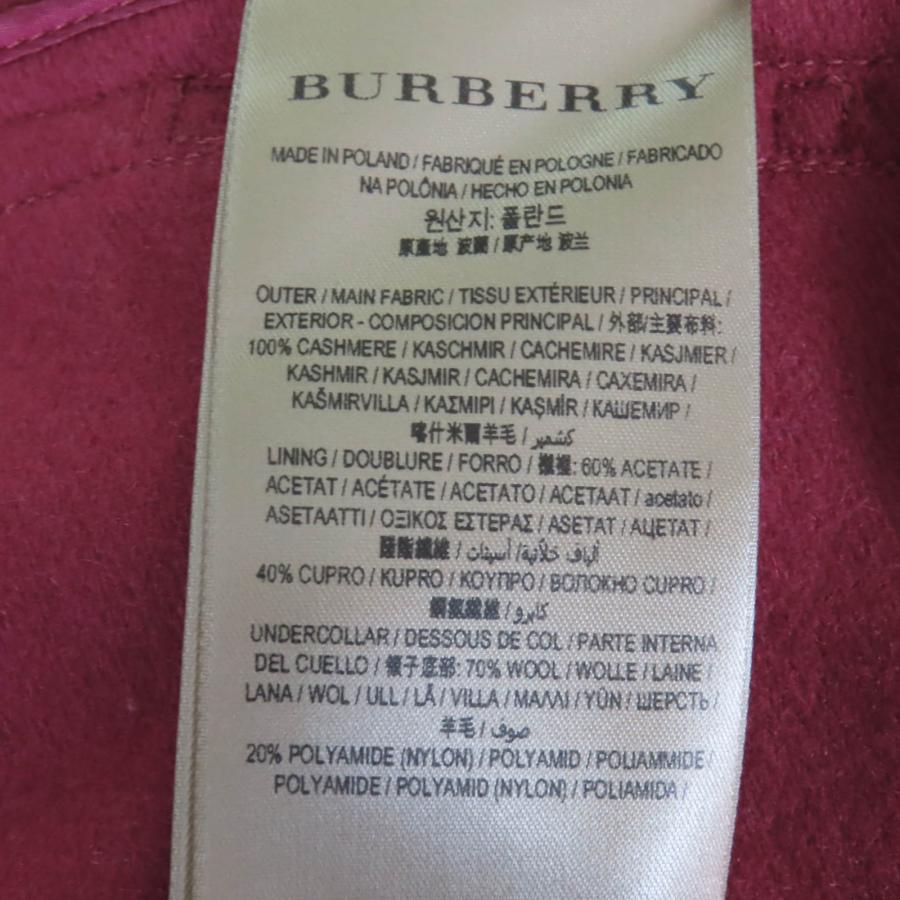 BURBERRY（バーバリー） 美品☆BURBERRY 4023676 カシミヤ100％ ロゴ 