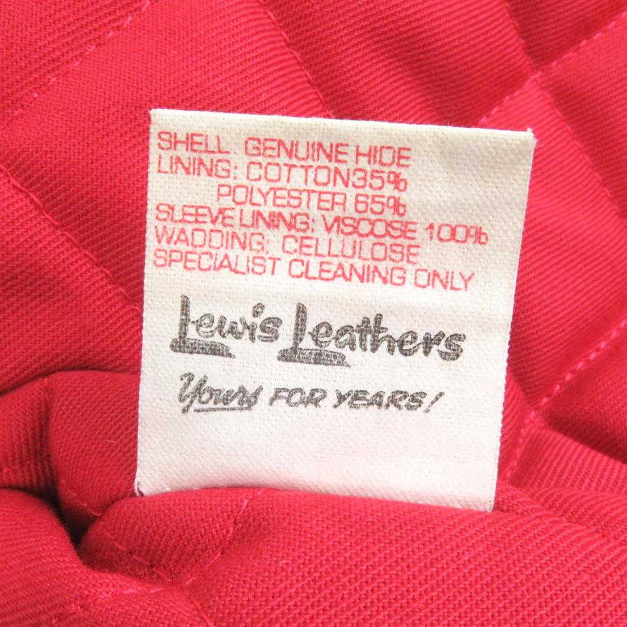 美品□Lewis Leathers ルイスレザー サイクロン タイトフィット レザー ダブルライダースジャケット ブラック 34 イングランド製 メンズ | Lewis Leathers | 08