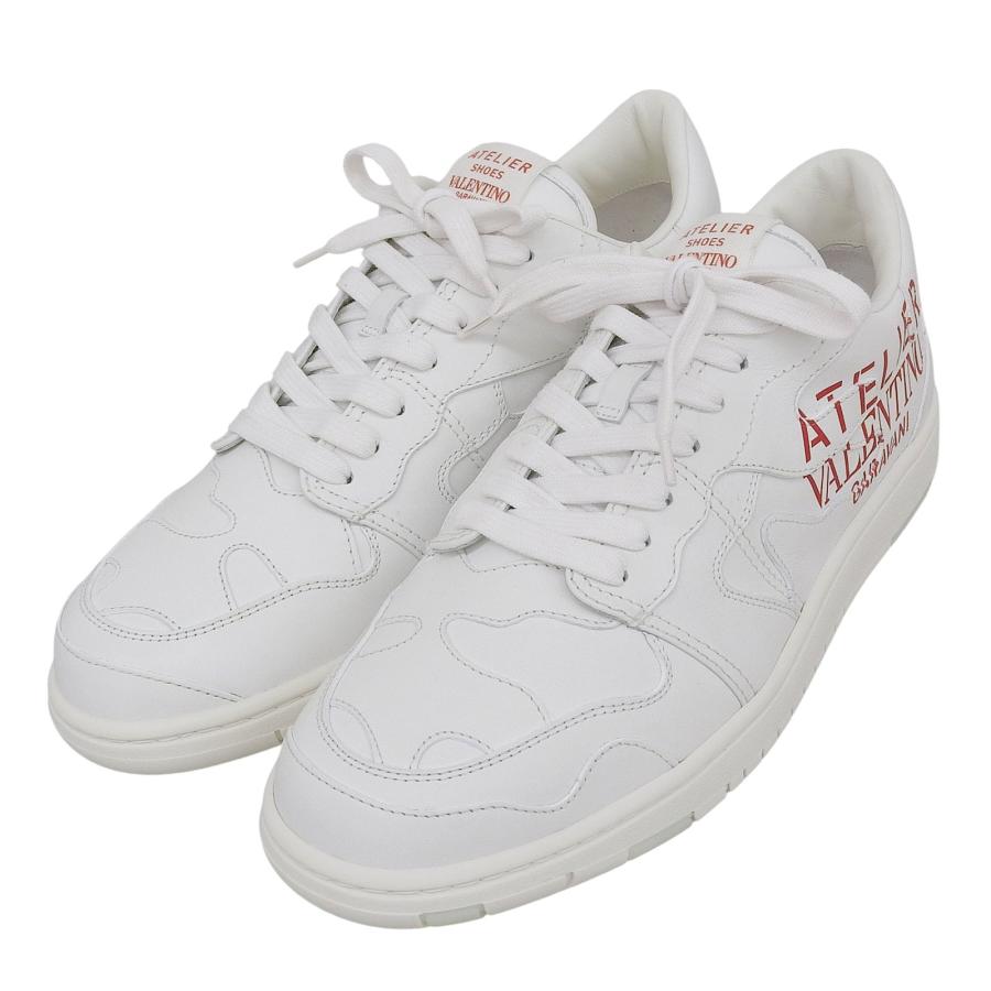 未使用品▲Valentino Garavani ヴァレンティノガラヴァーニ WY2S0E73 ATELIER SHOES 07 カモフラージュエディション レザースニーカー 43 未使用品△Valentino Garavani ヴァレンティノガラヴァーニ WY2S0E73