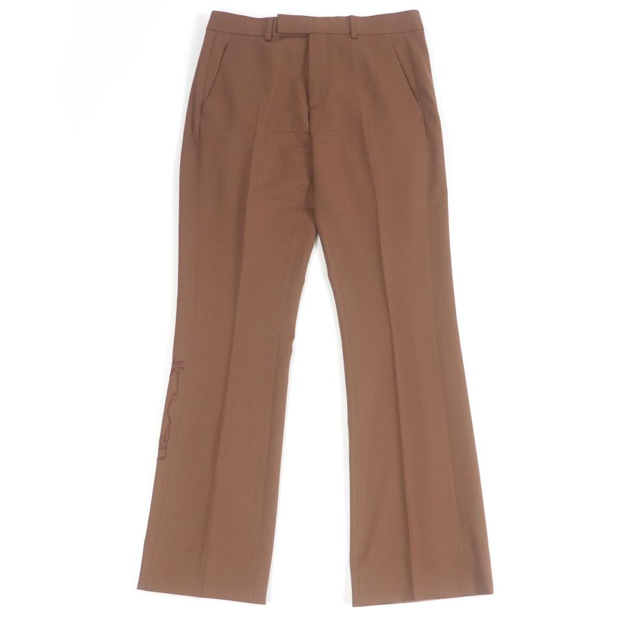 極美品□DIOR Cactus Jack ディオール オム カクタスジャック トラヴィス・スコット 283C102A4739 ロゴ刺繍 スラックス 46 伊製 正規品 極美品□DIOR Cactus Jack ディオール オム カクタスジャック