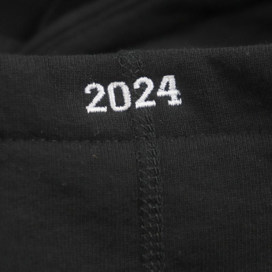 美品▼Supreme シュプリーム 24AW Box Logo Hooded Sweatshirt ロゴワッペン付 裏起毛 プルオーバー パーカー M カナダ製 正規品 メンズ_5