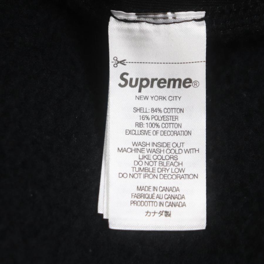 美品▼Supreme シュプリーム 24AW Box Logo Hooded Sweatshirt ロゴワッペン付 裏起毛 プルオーバー パーカー M カナダ製 正規品 メンズ_7
