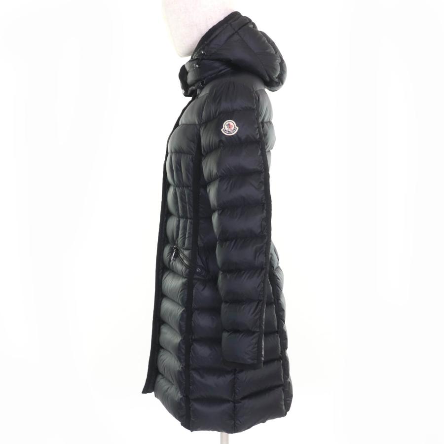 美品★モンクレール・HERMINE ワッペン フード付 ダウンコート(00) 美品☆モンクレール・HERMINEワッペン フード付 ダウンコート(00