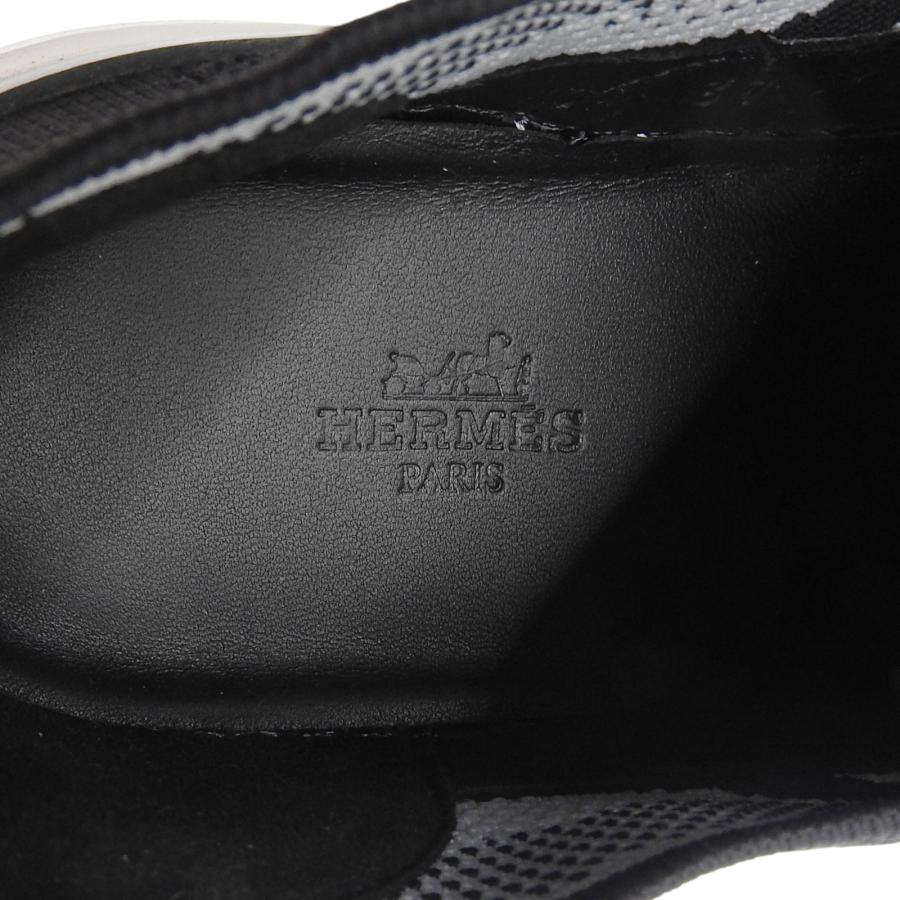 HERMES（エルメス） 美品△HERMES ディープ Hロゴデザイン レザー使い