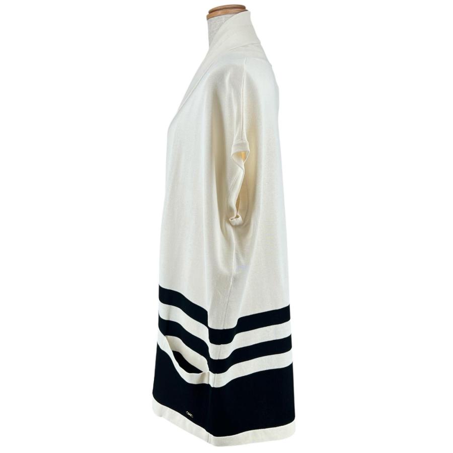 未使用品▲Salvatore Ferragamo サルヴァトーレフェラガモ ガンチーニ金具 フロントオープン カーディガン ホワイト M 伊製 正規品 未使用品△Salvatore Ferragamo サルヴァトーレフェラガモ ガンチーニ