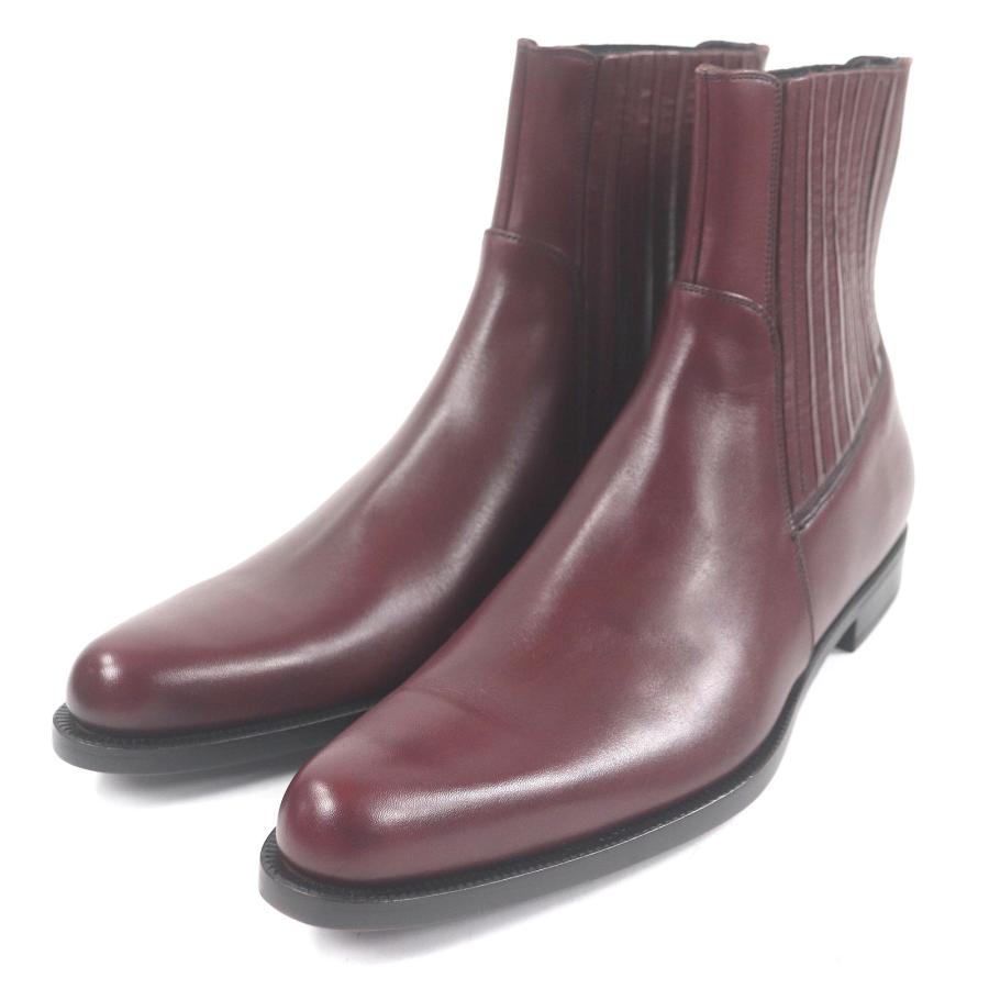 DOLCE&GABBANA（ドルチェ&ガッバーナ）サイドゴア ブーツ 未使用品□DOLCE&GABBANA ドルチェ＆ガッバーナ レザー サイドゴア