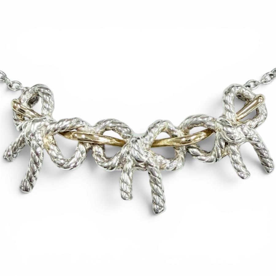 TIFFANY&Co.（ティファニー） 美品△TIFFANY&Co. トリプルリボン