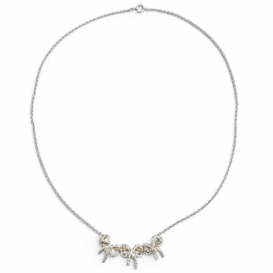 TIFFANY&Co.（ティファニー） 美品△TIFFANY&Co. トリプルリボン