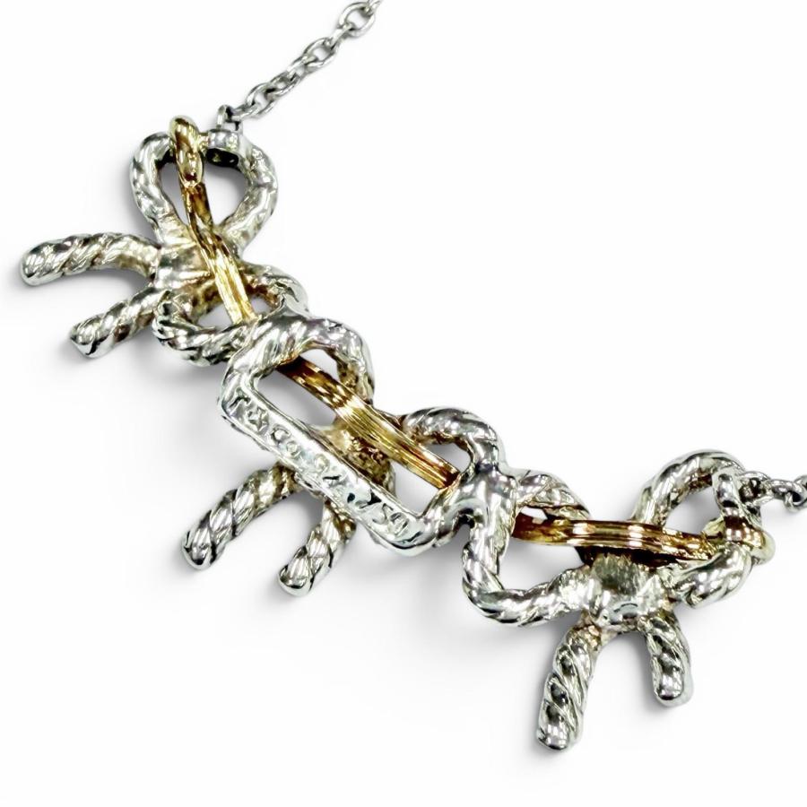 TIFFANY&Co.（ティファニー） 美品△TIFFANY&Co. トリプルリボン