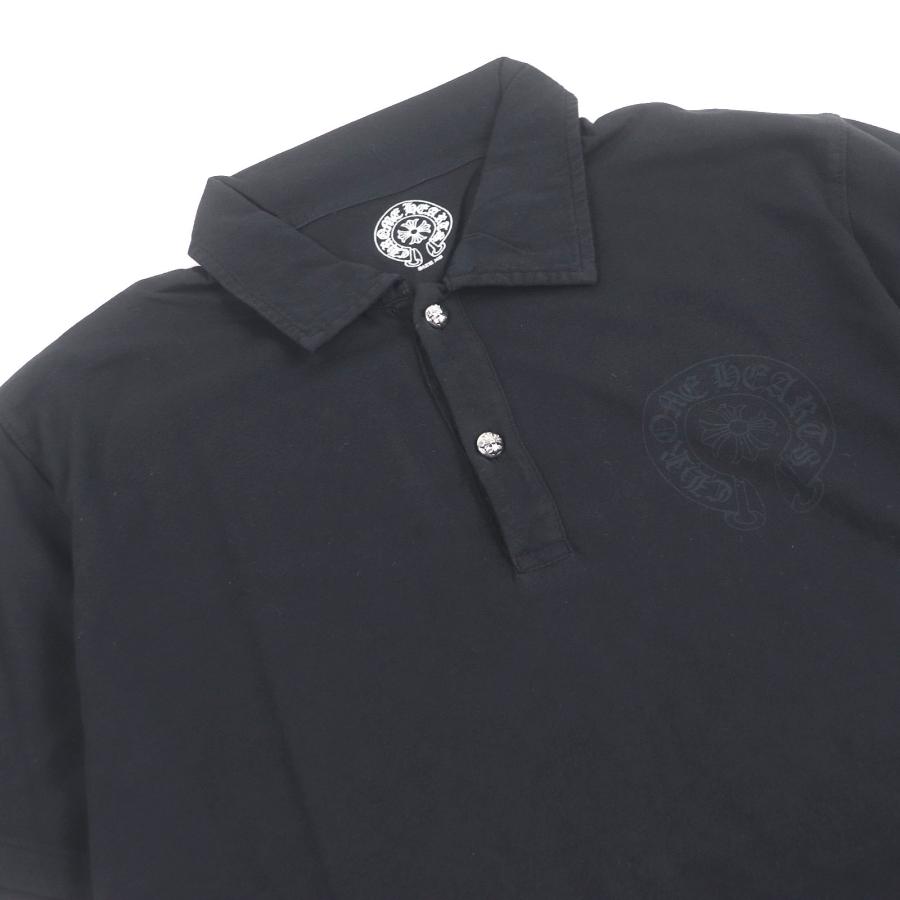 極美品□CHROME HEARTS クロムハーツ クロスボールボタン ホースシュー