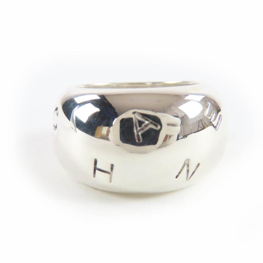 CHANEL（シャネル） 極美品☆CHANEL 925 ロゴデザインリング シルバー