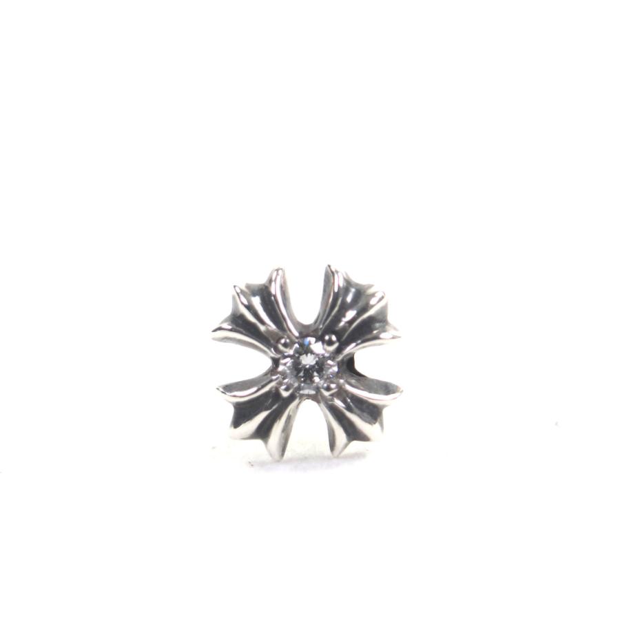 美品▽CHROME HEARTS クロムハーツ No2 CH PLS DIA CHプラススタッド