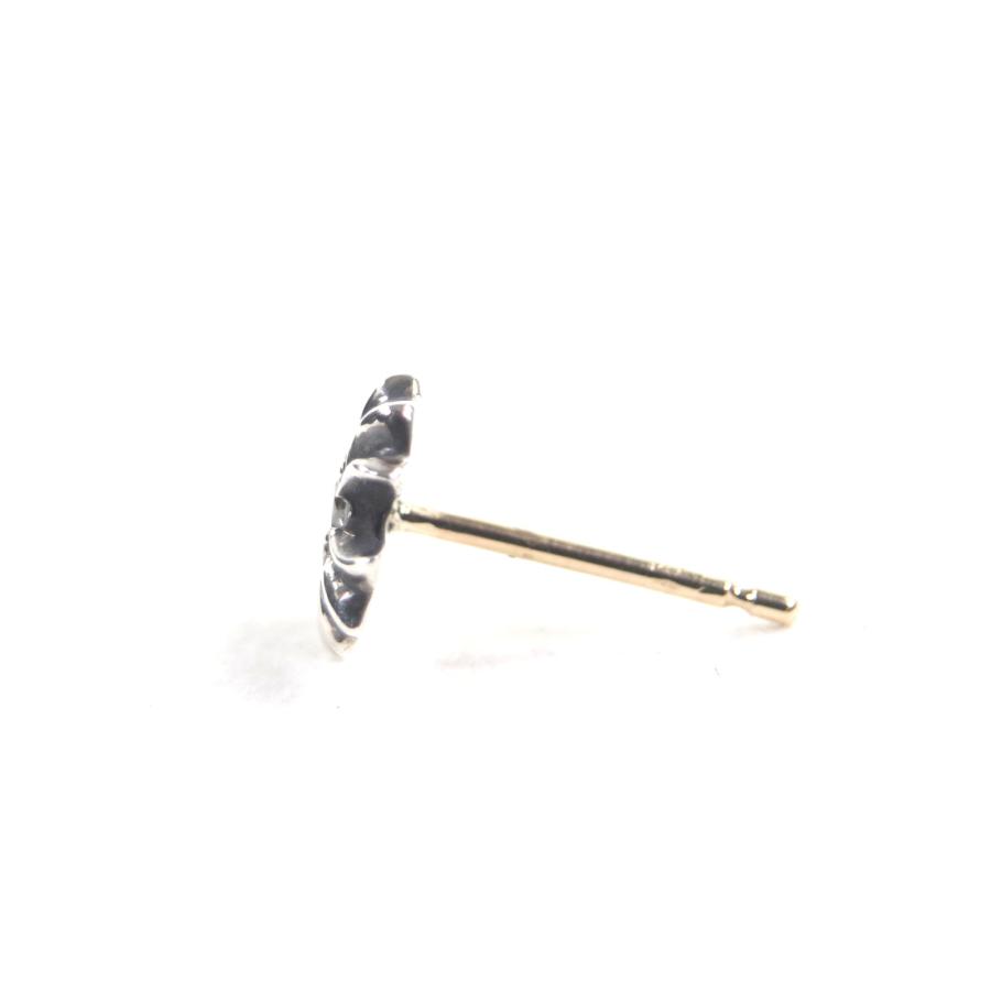 CHROME HEARTS　ピアス片耳用　正規品　美品　ダイヤモンド 美品▽CHROME HEARTS クロムハーツ No2 CH PLS DIA CHプラススタッド