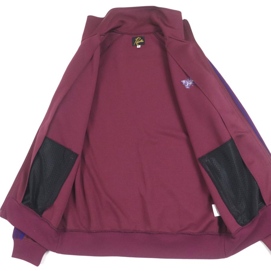 Needles ニードルス NS244 Track Jacket-Polyワイン Needles（ニードルス） 極美品▽Needles NS244 Track Jacket-Poly