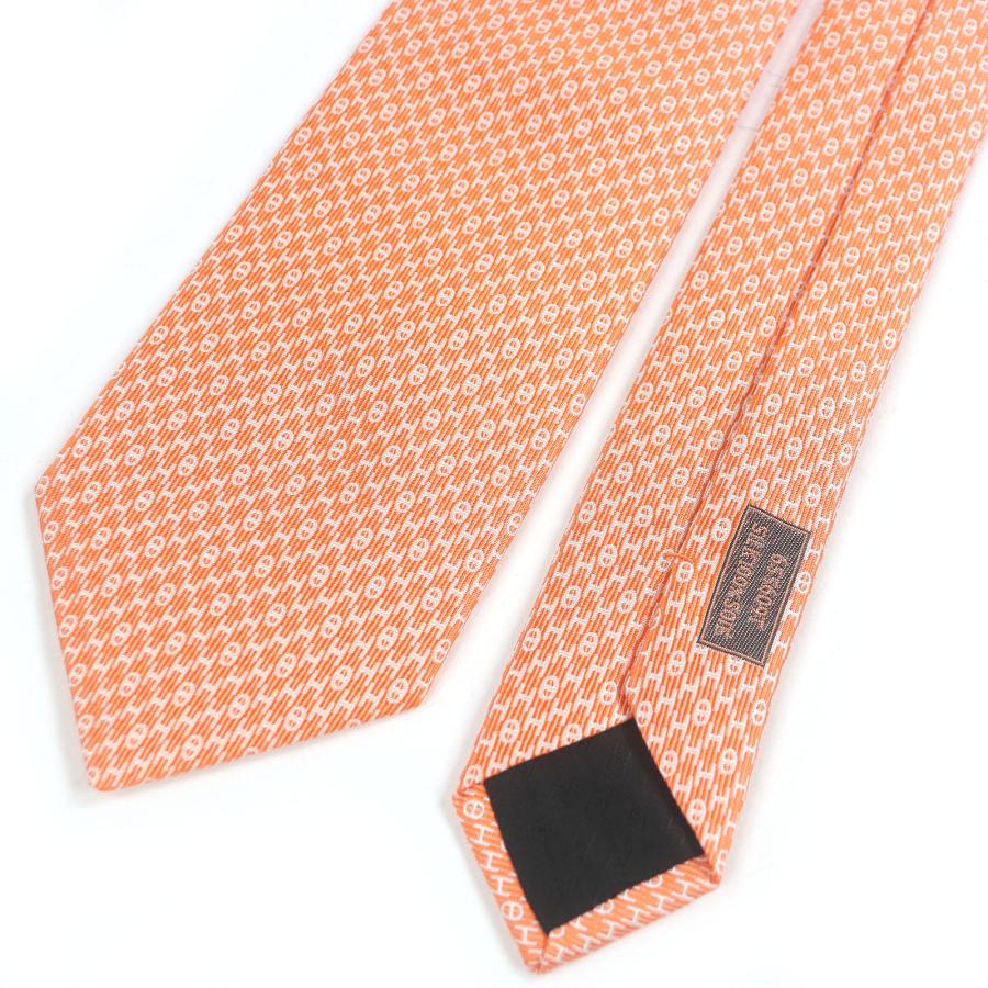 HERMES（エルメス） 極美品□HERMES 655609T シルク100％ Hロゴ