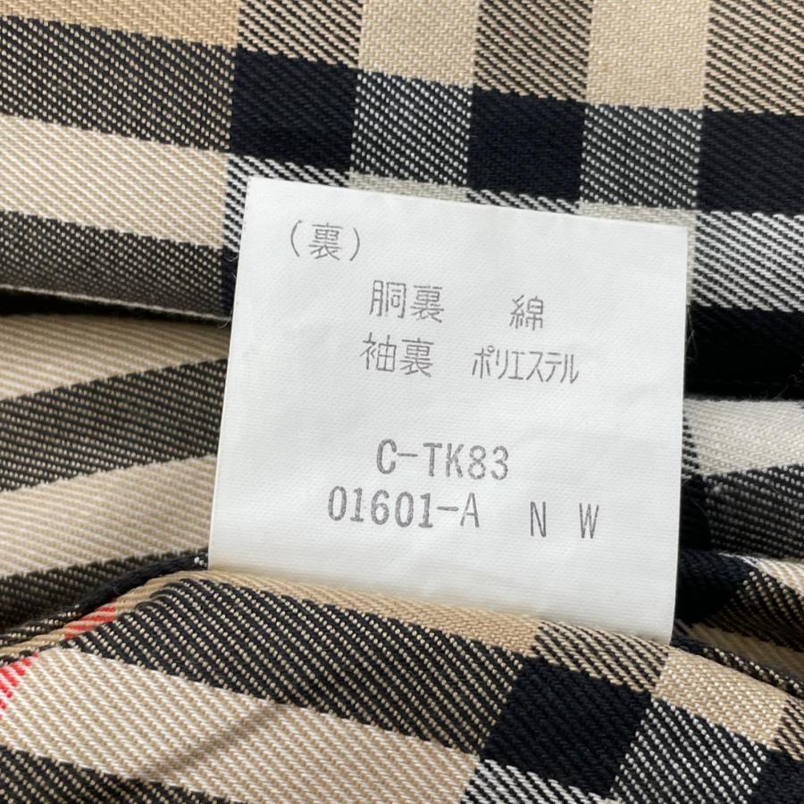 極美品△Burberrys バーバリー ヴィンテージ 裏地ノバチェック 比翼