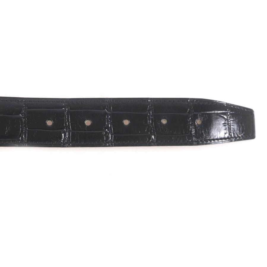 HERMES（エルメス） 良品□HERMES ポロサス クロコダイル Hロゴ