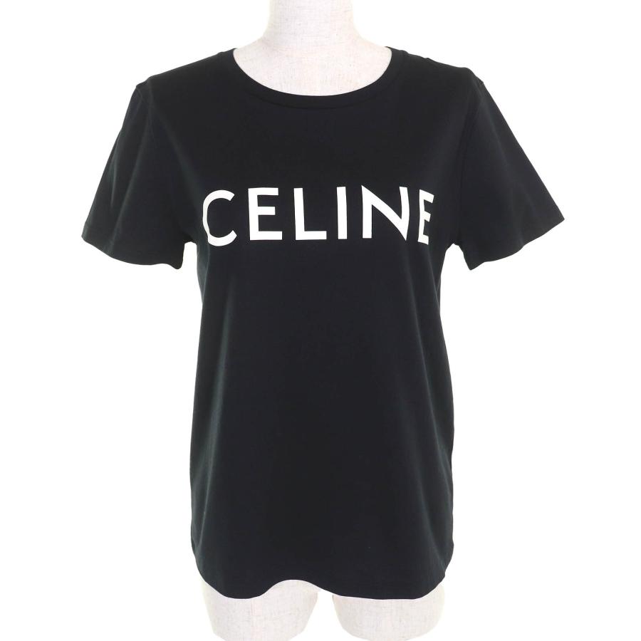 CELINE / セリーヌ/Tシャツ/M/コットン/WHT/2X314916G CELINE（セリーヌ） 未使用品△CELINE 2X314916G コットン100％ ロゴ