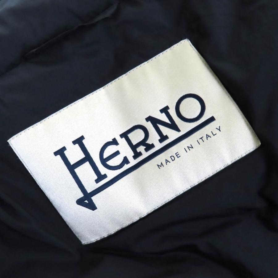 HERNO（ヘルノ） 美品△Herno 2018年製 PI0832D ロゴプレート ウール