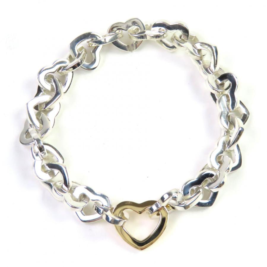 TIFFANY&Co.（ティファニー） 美品△TIFFANY&Co. ハートリンク 