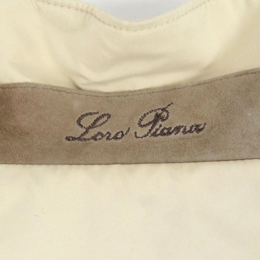 Loro Piana（ロロピアーナ） 極美品□Loro Piana ロゴボタン 裏 