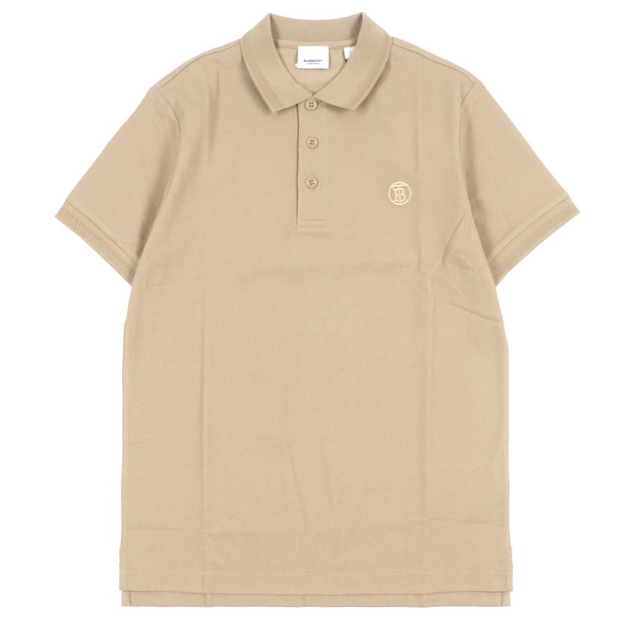未使用品▼BURBERRY バーバリー 8057088 ノバチェック柄使い ロゴ入りボタン 刺繍 ショートスリーブ 半袖ポロシャツ S　正規品 メンズ BURBERRY（バーバリー） 未使用品▽BURBERRY 8057088 ノバチェック柄