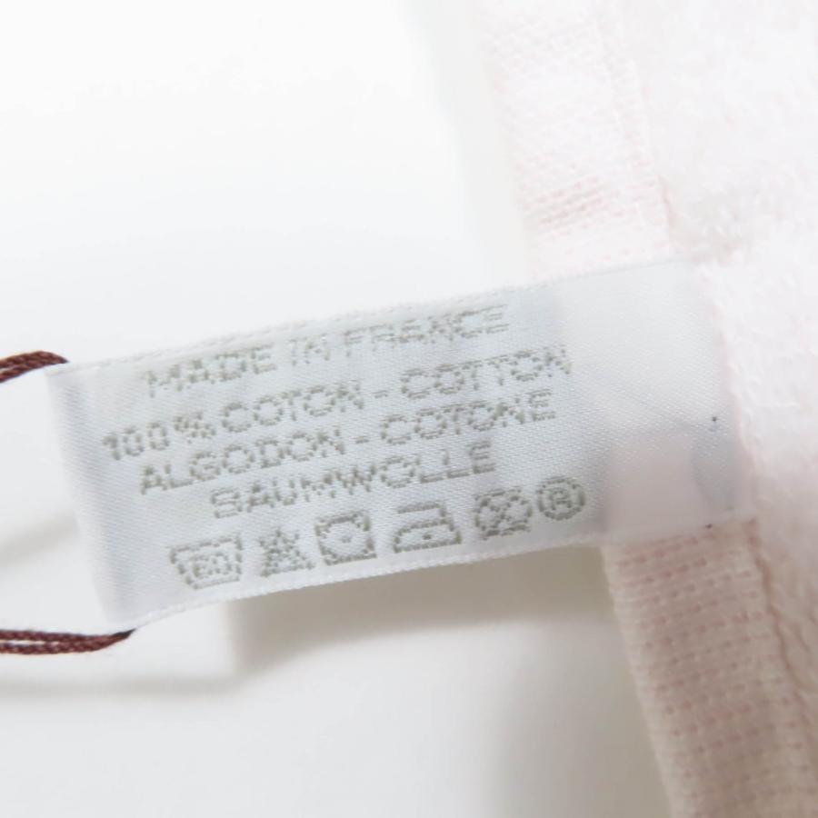 未使用品☆HERMES エルメス アヴァロン バスタオル コットン100％ Hロゴ 大判 タオル ピンク 箱付き フランス製 正規品 レディース HERMES（エルメス） 未使用品☆HERMES アヴァロン バスタオル コットン