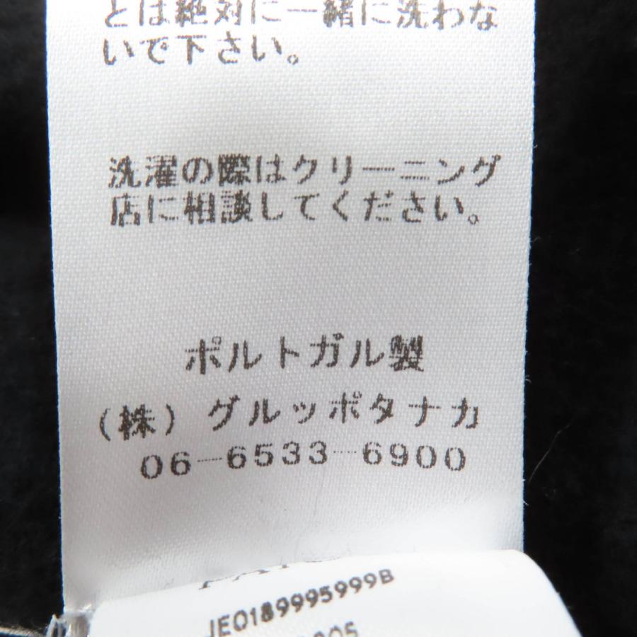極美品☆PATOU パトゥ 21PA1-JE018-95 コットン100％ バックロゴ 長袖 スウェット ブラック M 正規品 レディース_6