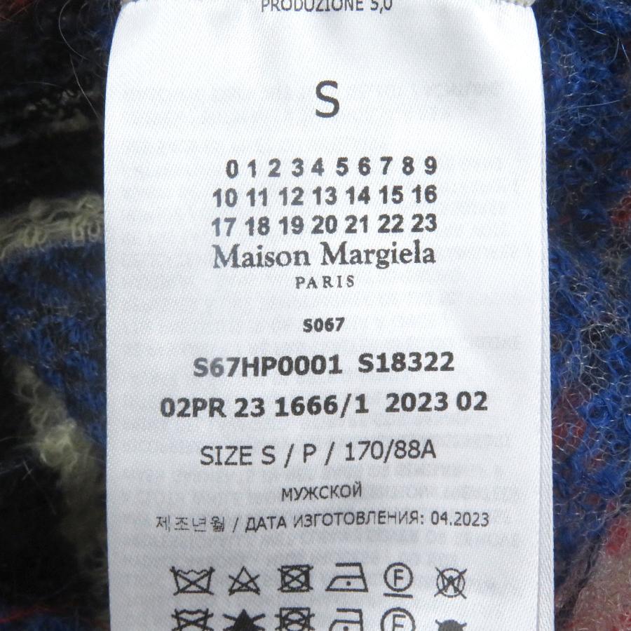 未使用品□Maison Margiela メゾンマルジェラ 23AW S67HP0001 モヘア混