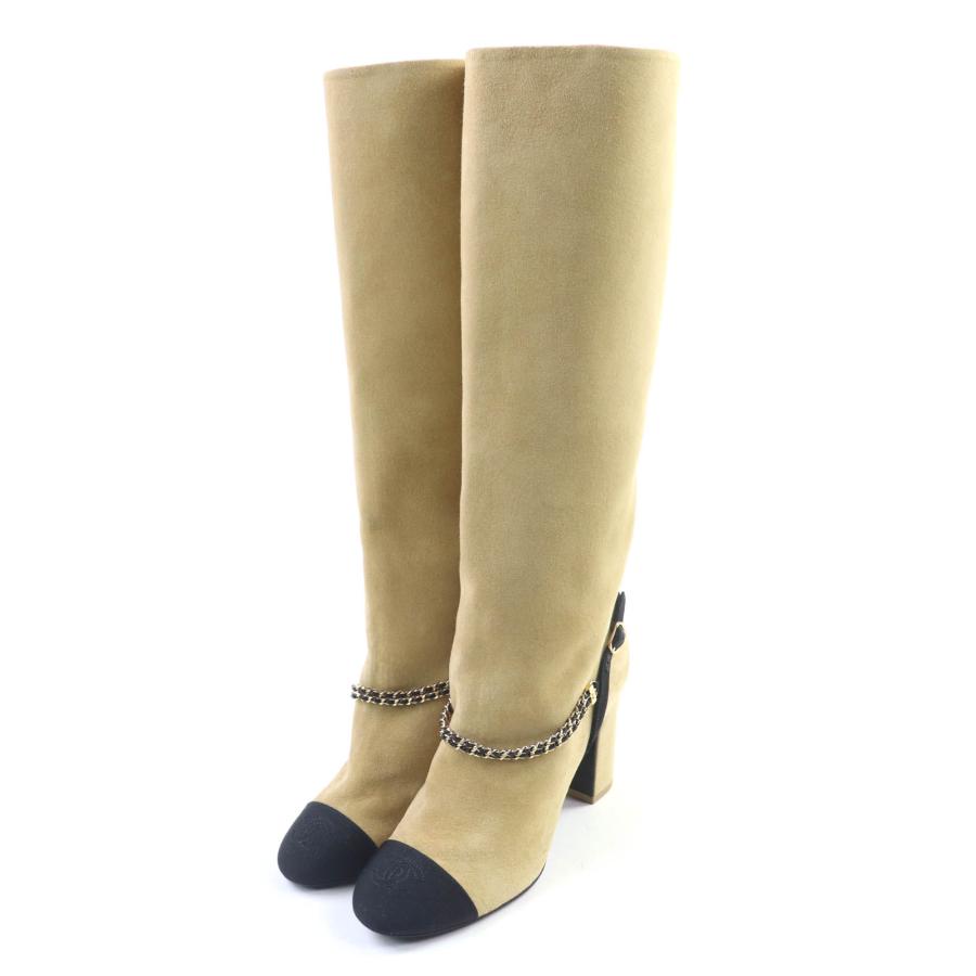 CHANEL 未使用品☆CHANEL シャネル G45096 ココマーク チェーン装飾  