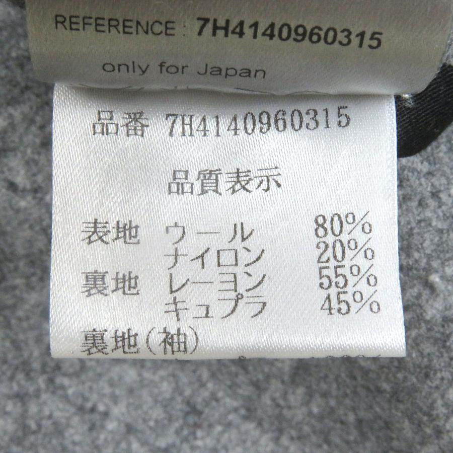 美品□Dior HOMME ディオールオム ウール100％ エディ期 エポレット