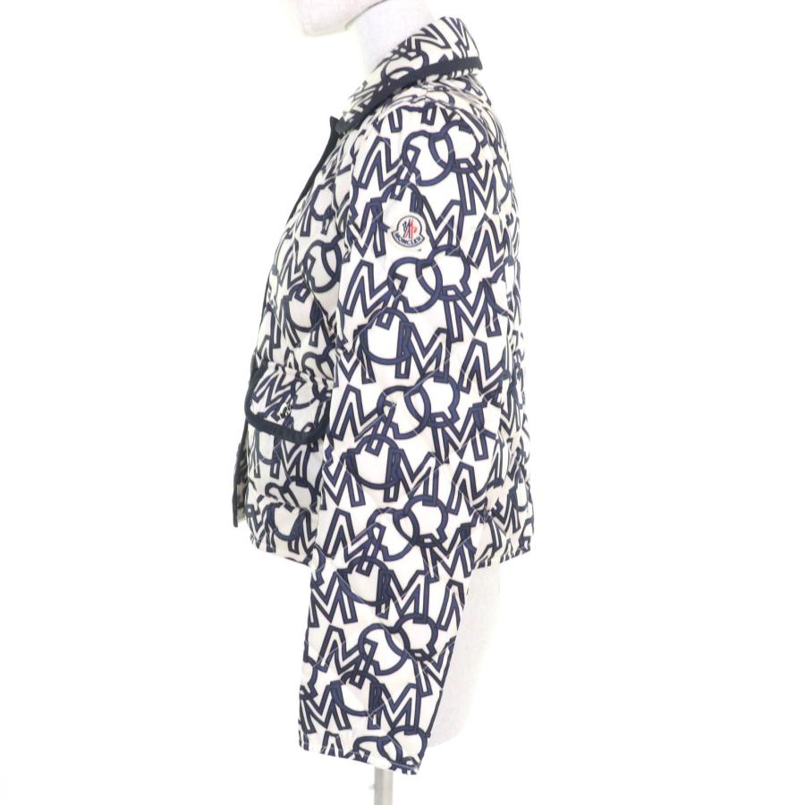 MONCLER（モンクレール） 極美品☆MONCLER AIN ロゴ総柄 ロゴワッペン