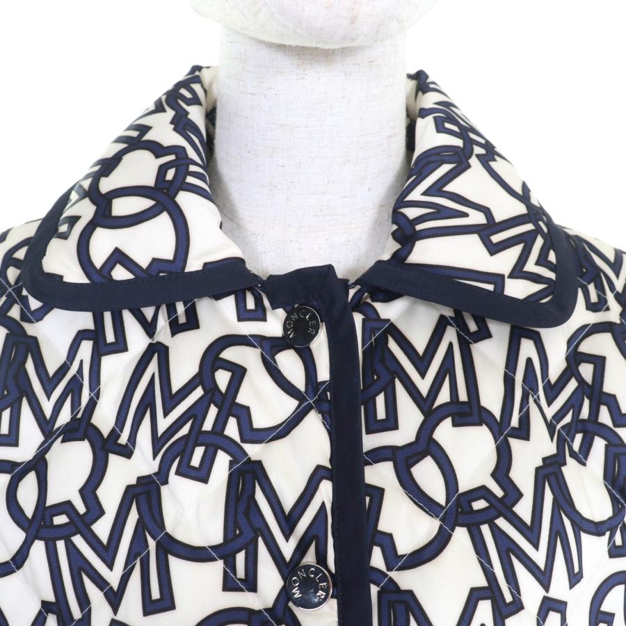 MONCLER（モンクレール） 極美品☆MONCLER AIN ロゴ総柄 ロゴワッペン