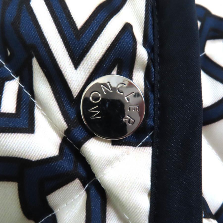 MONCLER（モンクレール） 極美品☆MONCLER AIN ロゴ総柄 ロゴワッペン