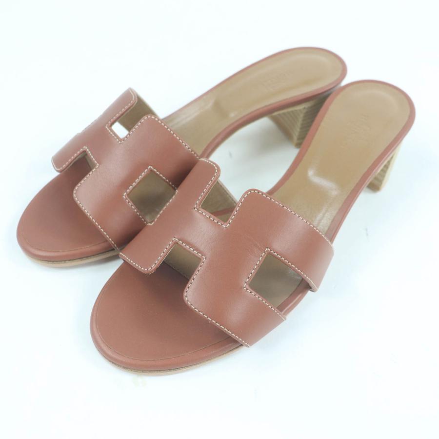 HERMES（エルメス） 未使用品◇HERMES 071002Z オアジス Hロゴ レザー 