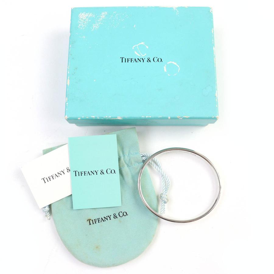 TIFFANY&Co.（ティファニー） 美品△TIFFANY&Co. 1837 ナロー バングル